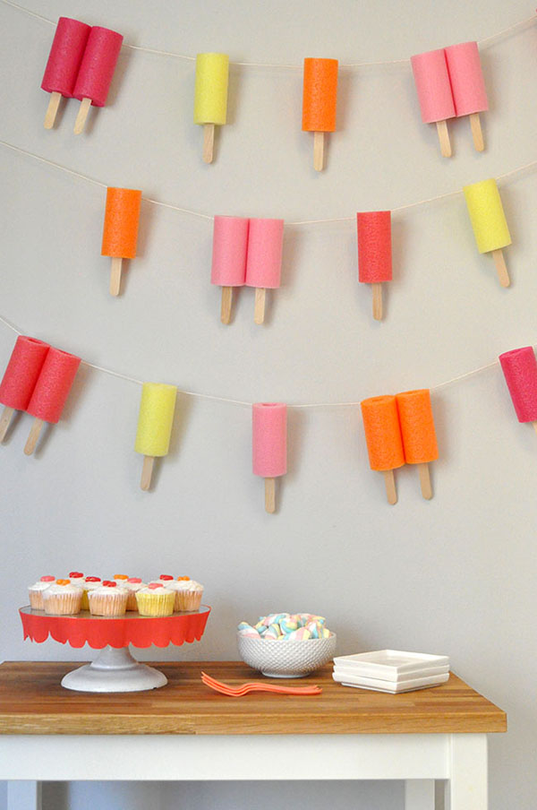 Jumbo Popsicle Garland | Oh Happy Day!