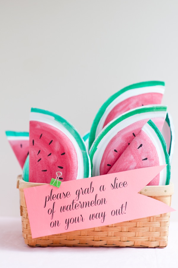 Watermelon Favors DIY | Oh Happy Day!