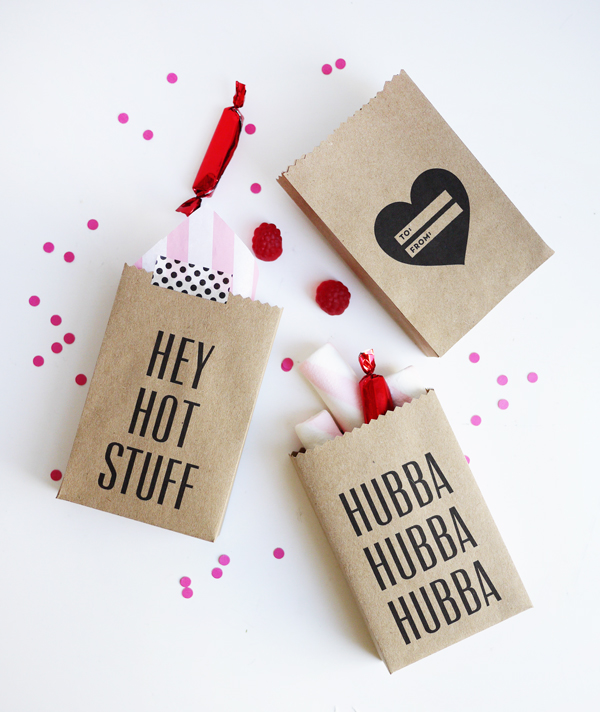 Printable Valentine Party Bags | Oh Happy Day!