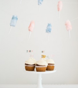 Cotton Candy Garland | Oh Happy Day!