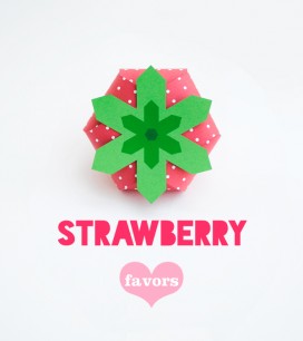 Free 'strawberry treat box' printable