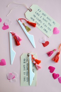 Valentine’s Knife + Tassel DIY