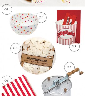 A Popcorn Party | Oh Happy Day!