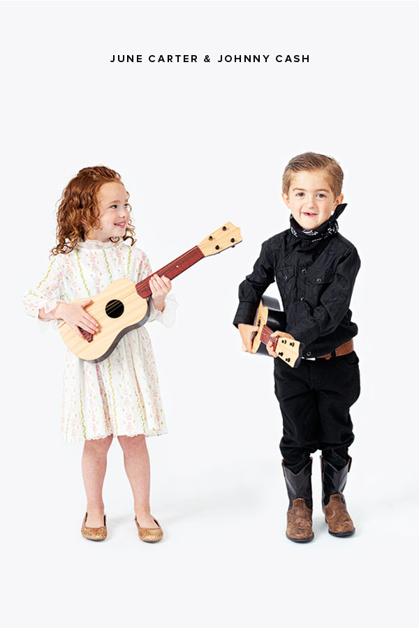 Little Musicians Costumes: June Carter & Johnny Cash Oh Happy Day! 