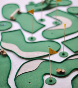 Tabletop Mini Golf | Oh Happy Day!