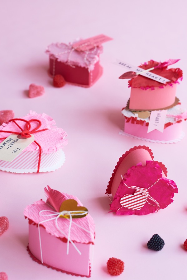 Coeur de Valentine Breakable Favors Bricolage | Oh Happy Day!