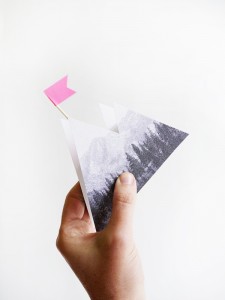 Printable Photoreal Mountain Box